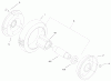 Toro 22161 - Recycler Mower, 2000 (200000001-200999999) Listas de piezas de repuesto y dibujos REAR WHEEL & TIRE ASSEMBLY