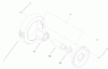 Toro 22161 - Recycler Mower, 2001 (210000001-210999999) Listas de piezas de repuesto y dibujos FRONT WHEEL & TIRE ASSEMBLY NO. 53-7720