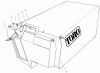 Toro 22161 - Recycler Mower, 2001 (210000001-210999999) Listas de piezas de repuesto y dibujos GRASS BAGGING ASSEMBLY NO. 99-2535