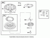 Toro 22162 - Recycler Mower, 1999 (9900001-9999999) Listas de piezas de repuesto y dibujos ENGINE GTS-200 #8