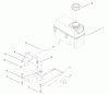 Toro 22162 - Recycler Mower, 1998 (8900001-8999999) Listas de piezas de repuesto y dibujos FUEL TANK ASSEMBLY
