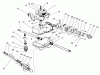 Toro 22162 - Recycler Mower, 1998 (8900001-8999999) Listas de piezas de repuesto y dibujos GEAR CASE ASSEMBLY