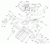 Toro 22162 - Recycler Mower, 1998 (8900001-8999999) Listas de piezas de repuesto y dibujos HOUSING ASSEMBLY