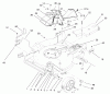 Toro 22162 - Recycler Mower, 2001 (210000001-210999999) Listas de piezas de repuesto y dibujos HOUSING ASSEMBLY