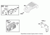 Toro 22162 - Recycler Mower, 2001 (210000001-210999999) Listas de piezas de repuesto y dibujos MUFFLER AND ENGINE SHROUD ASSEMBLY