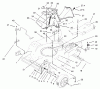 Toro 22167 - 21" Heavy-Duty Recycler/Rear Bagger Lawnmower, 2003 (230000001-230999999) Listas de piezas de repuesto y dibujos HOUSING ASSEMBLY