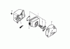 Toro 22167 - 21" Heavy-Duty Recycler/Rear Bagger Lawnmower, 2005 (250000001-250999999) Listas de piezas de repuesto y dibujos MUFFLER ASSEMBLY HONDA GXV160K1-A1T