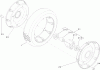Toro 22167 - 21" Heavy-Duty Recycler/Rear Bagger Lawnmower, 2006 (260000001-260999999) Listas de piezas de repuesto y dibujos FRONT WHEEL AND TIRE ASSEMBLY NO. 100-2870