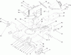 Toro 22167 - 21" Heavy-Duty Recycler/Rear Bagger Lawnmower, 2007 (270000001-270999999) Listas de piezas de repuesto y dibujos HOUSING ASSEMBLY