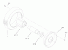 Toro 22170 - Recycler Mower, 2000 (200000001-200999999) Listas de piezas de repuesto y dibujos WHEEL & TIRE ASSEMBLY