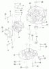 Toro 22170 - Recycler Mower, 2001 (210000001-210999999) Listas de piezas de repuesto y dibujos CYLINDER/CRANKCASE ASSEMBLY