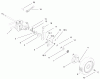 Toro 22171 - Recycler Mower, 1999 (9900001-9999999) Listas de piezas de repuesto y dibujos REAR AXLE ASSEMBLY