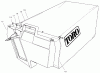Toro 22172 - Recycler Mower, 1999 (9900001-9999999) Listas de piezas de repuesto y dibujos BAGGING ASSEMBLY