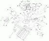 Toro 22172 - Recycler Mower, 1999 (9900001-9999999) Listas de piezas de repuesto y dibujos HOUSING ASSEMBLY