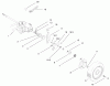 Toro 22172 - Recycler Mower, 2000 (200000001-200999999) Listas de piezas de repuesto y dibujos REAR AXLE ASSEMBLY