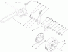Toro 22176 - 21" Heavy-Duty Recycler/Rear Bagger Lawnmower, 2006 (260000001-260999999) Listas de piezas de repuesto y dibujos REAR DRIVE AND WHEEL ASSEMBLY