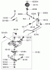 Toro 22189 - 21" Heavy-Duty Rear Bagger Lawn Mower, 2007 (270000001-270004000) Listas de piezas de repuesto y dibujos CONTROL EQUIPMENT ASSEMBLY KAWASAKI FJ180V-AS30