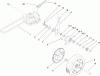Toro 22196 - 21" Heavy-Duty Recycler/Rear Bagger Lawn Mower, 2009 (290000001-290999999) Listas de piezas de repuesto y dibujos REAR DRIVE AND WHEEL ASSEMBLY