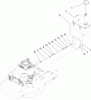 Toro 22198 - 21" Heavy-Duty Recycler/Rear Bagger Lawn Mower, 2011 (311000001-311999999) Listas de piezas de repuesto y dibujos FUEL TANK ASSEMBLY