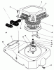 Toro 22510 - Lawnmower, 1988 (8000001-8999999) Listas de piezas de repuesto y dibujos RECOIL ASSEMBLY MODEL NO. VMH7
