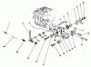 Toro 22580 - Lawnmower, 1990 (0000001-0999999) Listas de piezas de repuesto y dibujos GOVERNOR ASSEMBLY (MODEL NO. 47PK9-3)