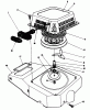 Toro 22621 - Lawnmower, 1989 (9000001-9999999) Listas de piezas de repuesto y dibujos ENGINE ASSEMBLY MODEL NO. VMH-7 #1
