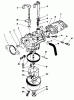 Toro 22621 - Lawnmower, 1989 (9000001-9999999) Listas de piezas de repuesto y dibujos ENGINE ASSEMBLY MODEL NO. VMH-7 #6