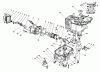 Toro 22621 - Lawnmower, 1990 (0000001-0999999) Listas de piezas de repuesto y dibujos CRANKCASE ASSEMBLY (ENGINE MODEL NO. VMH7-4)