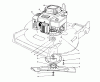 Toro 22621 - Lawnmower, 1990 (0000001-0999999) Listas de piezas de repuesto y dibujos ENGINE ASSEMBLY