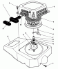 Toro 22622 - Lawnmower, 1991 (1000001-1999999) Listas de piezas de repuesto y dibujos RECOIL ASSEMBLY (ENGINE MODEL NO. VML0-4)