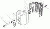 Toro 22621C - Lawnmower, 1989 (9000001-9999999) Listas de piezas de repuesto y dibujos ENGINE ASSEMBLY MODEL NO. VMJ-8 #7