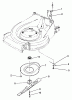 Toro 22685 - Lawnmower, 1990 (0000001-0999999) Listas de piezas de repuesto y dibujos BLADE & SHIELD ASSEMBLY