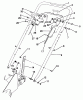 Toro 22685 - Lawnmower, 1990 (0000001-0999999) Listas de piezas de repuesto y dibujos HANDLE ASSEMBLY