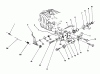 Toro 22700 - Lawnmower, 1991 (1000001-1999999) Listas de piezas de repuesto y dibujos GOVERNOR ASSEMBLY (MODEL NO. 47PL0-3)