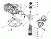 Toro 22700 - Lawnmower, 1992 (2000001-2999999) Listas de piezas de repuesto y dibujos CRANKSHAFT ASSEMBLY (MODEL NO. 47PM1-3)