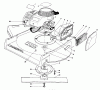 Toro 22700 - Lawnmower, 1992 (2000001-2999999) Listas de piezas de repuesto y dibujos ENGINE ASSEMBLY