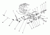 Toro 22700 - Lawnmower, 1992 (2000001-2999999) Listas de piezas de repuesto y dibujos GOVERNOR ASSEMBLY (MODEL NO. 47PM1-3)