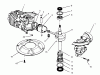 Toro 22700BC - Lawnmower, 1995 (5900001-5999999) Listas de piezas de repuesto y dibujos CRANKSHAFT ASSEMBLY (MODEL NO. 47PR4-3)