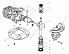 Toro 22701 - Recycler Mower, 1997 (790000001-799999999) Spareparts CRANKSHAFT ASSEMBLY (MODEL NO. 47PT6-3)