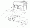 Toro 22701 - Recycler Mower, 1997 (790000001-799999999) Listas de piezas de repuesto y dibujos GAS TANK ASSEMBLY