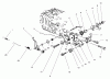Toro 22701B - Lawnmower, 1996 (69000001-69999999) Listas de piezas de repuesto y dibujos GOVERNOR ASSEMBLY (MODEL 47PT6-3)