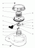 Toro 22701 - Recycler Mower, 1997 (790000001-799999999) Listas de piezas de repuesto y dibujos RECOIL ASSEMBLY (MODEL 47PT6-3)