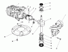 Toro 22710C - Lawnmower, 1989 (SN 9900001-9999999) Listas de piezas de repuesto y dibujos ENGINE ASSEMBLY MODEL NO. 47PJ8 #1