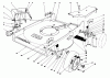 Toro 22710C - Lawnmower, 1989 (SN 9900001-9999999) Listas de piezas de repuesto y dibujos HOUSING ASSEMBLY