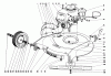 Toro 23100 - 21" Whirlwind Hevi-Duty Lawnmower, 1972 (2000001-2999999) Listas de piezas de repuesto y dibujos HOUSING ASSEMBLY H. P. MODEL