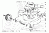 Toro 23100 - 21" Whirlwind Hevi-Duty Lawnmower, 1973 (3000001-3999999) Listas de piezas de repuesto y dibujos HOUSING ASSEMBLY S. P. MODEL