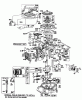 Toro 23158 - 21" Whirlwind Hevi-Duty Lawnmower, 1979 (9000001-9999999) Listas de piezas de repuesto y dibujos ENGINE BRIGGS & STRATTON MODEL 130902-0543-01 #1