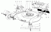 Toro 23158 - Lawnmower, 1980 (0000001-0999999) Listas de piezas de repuesto y dibujos HOUSING ASSEMBLY