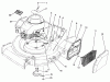 Toro 23158 - Lawnmower, 1983 (3000001-3999999) Listas de piezas de repuesto y dibujos ENGINE ASSEMBLY