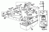 Toro 23333 - 21" Hevi-Duty Rear Bagging Lawnmower, 1977 (7000001-7999999) Listas de piezas de repuesto y dibujos ENGINE BRIGGS & STRATTON MODEL 110908-0380-01 #1